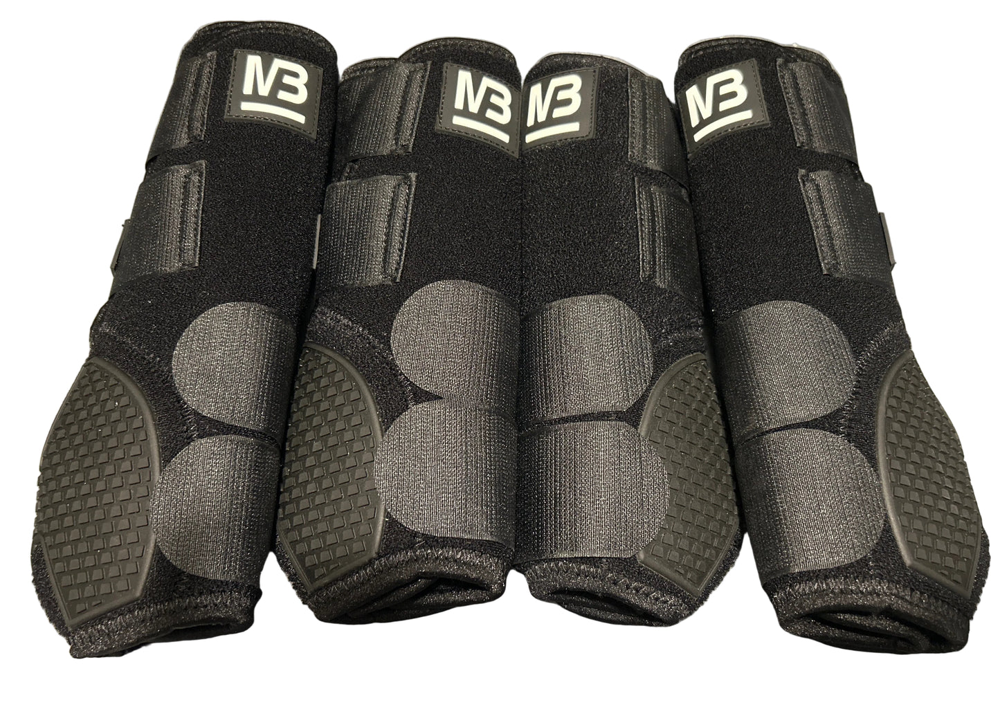 MB Edge Boots, Set of 4, BLACK