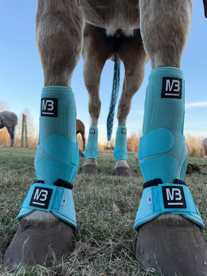 MB Edge Boots, Set of 4, LIGHT BLUE