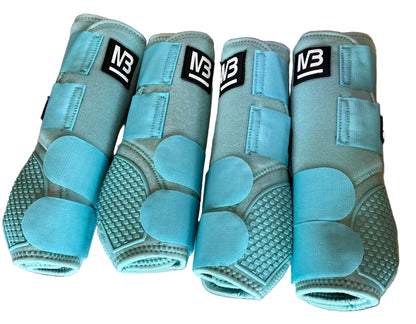 MB Edge Boots, Set of 4, LIGHT BLUE