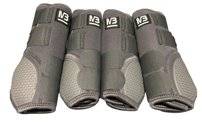 MB Edge Boots, Set of 4, CHARCOAL GREY